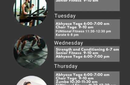 Stonegate Fitness Schedule